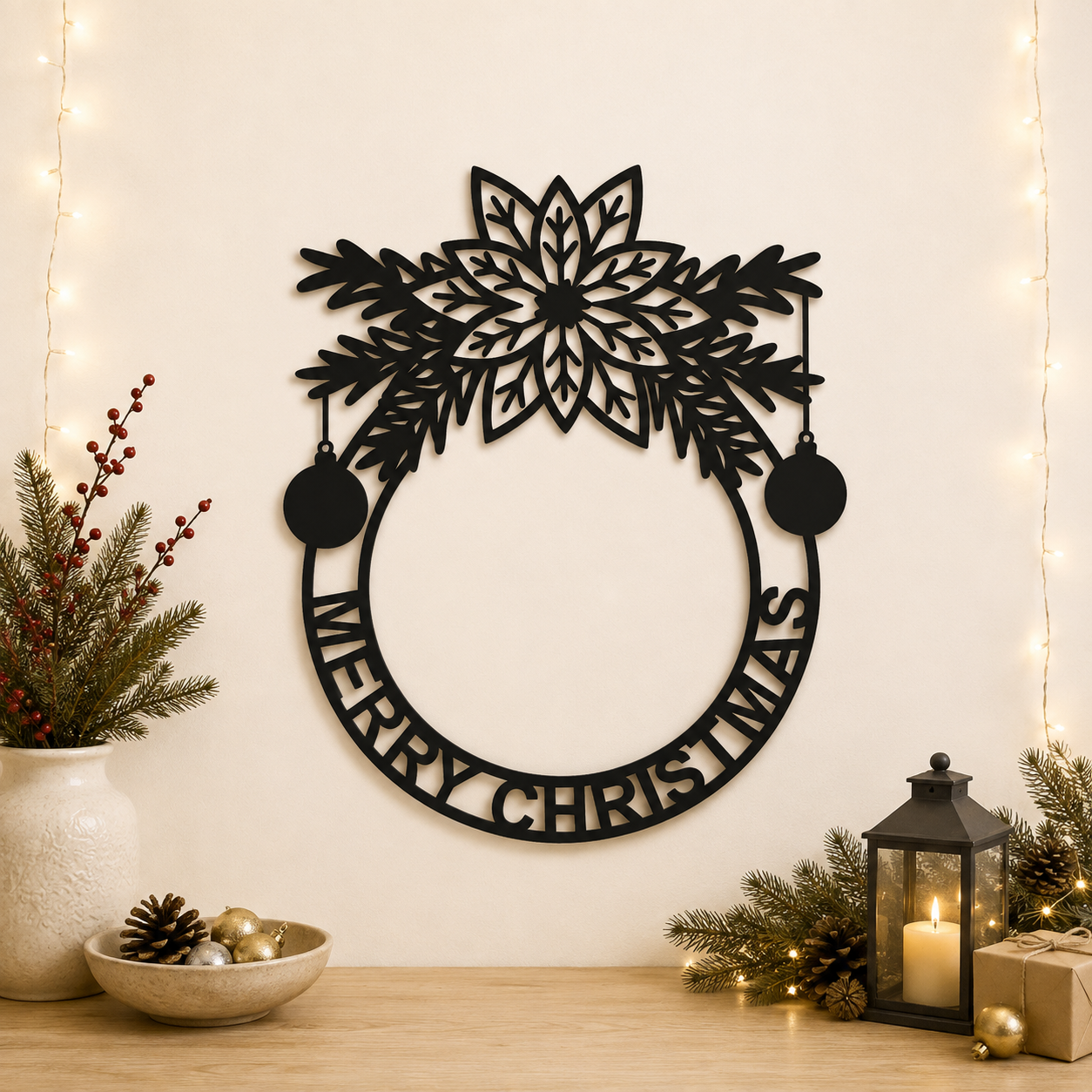 Настінне панно «Merry Christmas Коло»